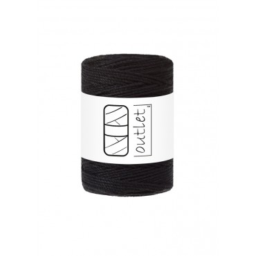 Black cordoncino in cotone...