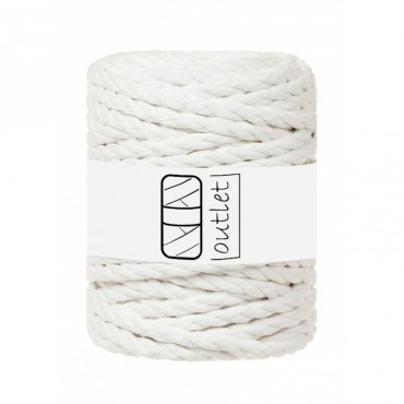 Natural White 3ply twisted...
