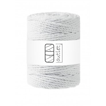 White cordoncino in cotone...