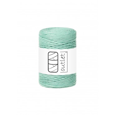 Mint cordoncino per macramè in cotone 1,5mm 100m OUTLET