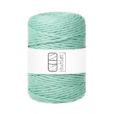 Mint cordoncino per macramè in cotone 5mm 100m OUTLET