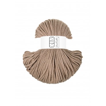 Camel braided cotton cord...