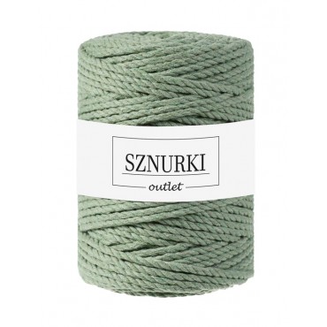 Green 3ply twisted cord 5mm...