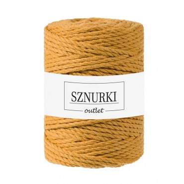 Mustard 3ply twisted cord...