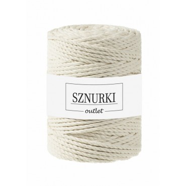 Natural 3ply twisted cord...