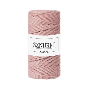 Blush twisted cord 3mm 100m...