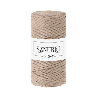 Camel twisted cord 3mm 100m...