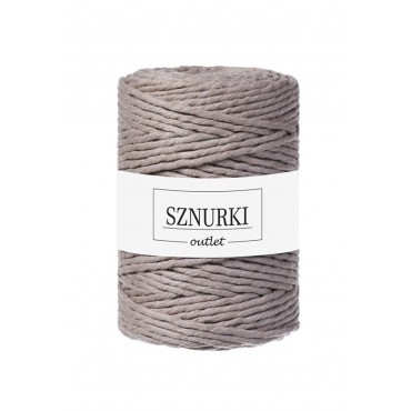 Taupe twisted cord 5mm 100m...