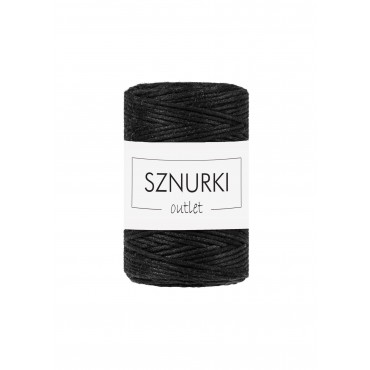 Black twisted cord 100m 1.5mm Outlet