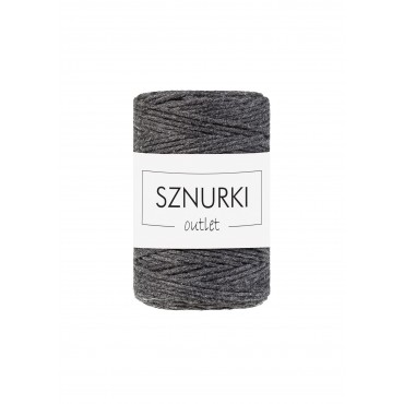 Dark Grey twisted cord 100m 1.5mm Outlet