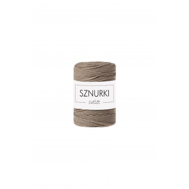 Coffee 3ply twisted cord...