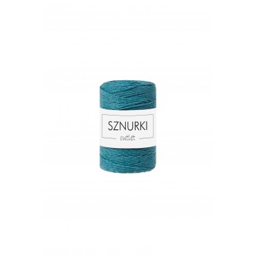 Turquoise 3ply twisted cord 1.5mm 100m OUTLET