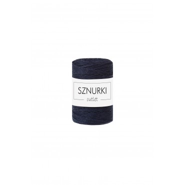 Granatowy sznurek skręcany 3ply 100m 1,5mm OUTLET
