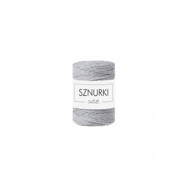 Light Grey 3ply twisted cord 1.5mm 100m OUTLET