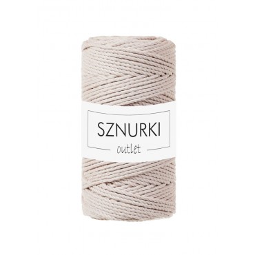 Nude 3ply twisted cord 3mm...