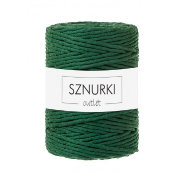 Pearl Green twisted cord 5mm 100m OUTLET