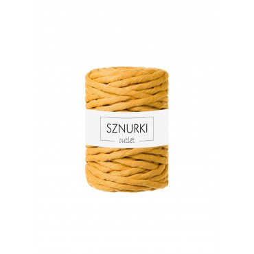 Mustard twisted cord 9mm 30m OUTLET
