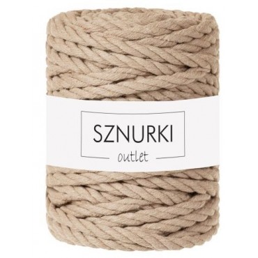 Camelowy sznurek skręcany...