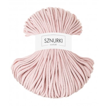Pastel pink cotton cord 5mm...