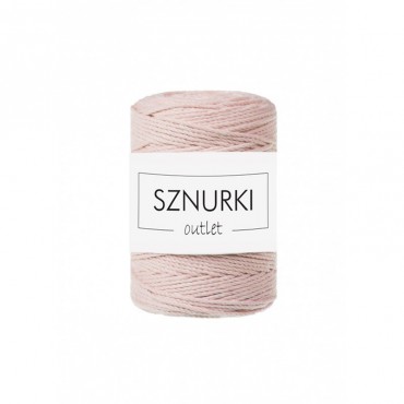 Pastel pink 3ply twisted...
